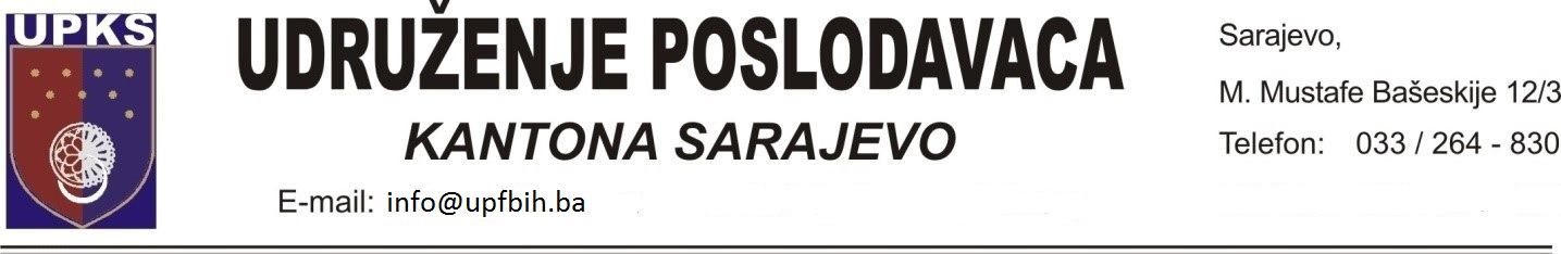 Udruženje poslodavaca Kantona Sarajevo