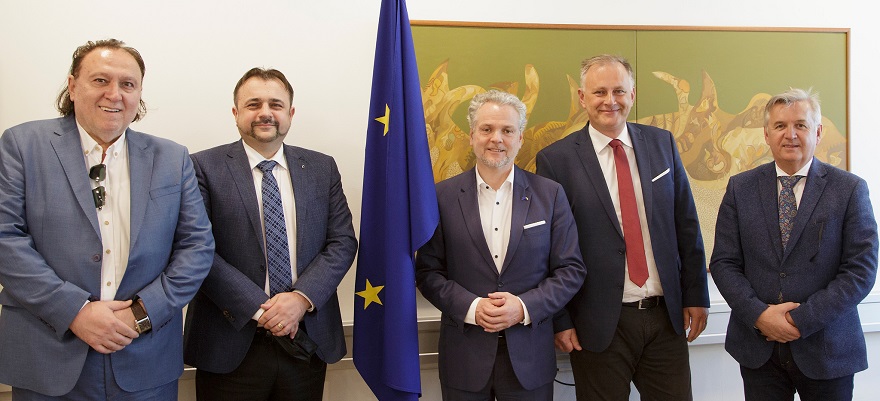 Predstavnici UPFBiH i UUPRS sa šefom Delegacije EU u BiH
