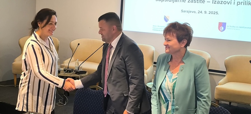 Sekretar UPFBiH prisustvovala potpisivanju Memoranduma o razumijevanju za poboljšanje pristupa zapošljavanju za izbjeglice i osobe pod supsidijarnom zaštitom