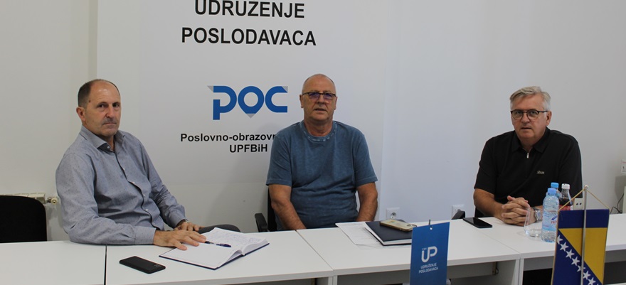 Sastanak sa predsjednikom Udruženja poduzetnika Velike Kladuše