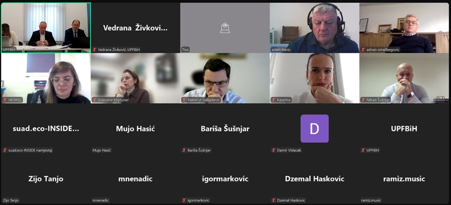 Održana sjednica Upravnog odbora Udruženja poslodavaca u FBiH