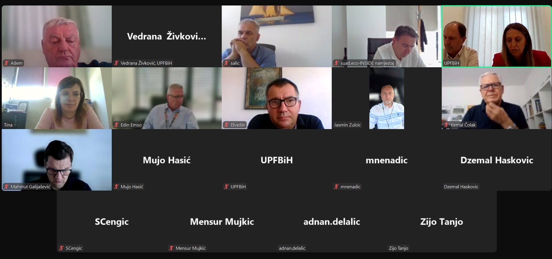 X sjednica UO Udruženja poslodavaca Kantona Sarajevo