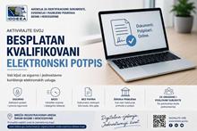  IDDEEA poziva građane i poslovnu zajednicu da aktiviraju besplatan kvalifikovani elektronski potpis 