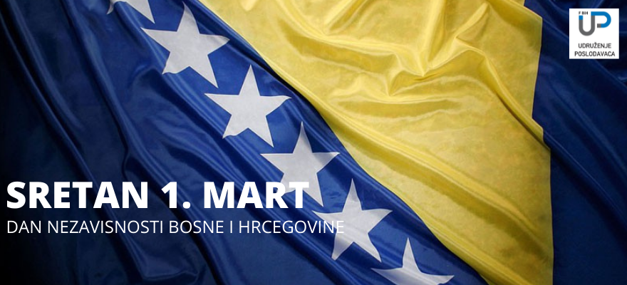 Sretan Dan nezavisnosti Bosne i Hercegovine
